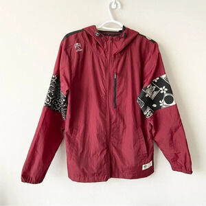 Kijin Japan Patchwork Lightweight Nylon Hoodie